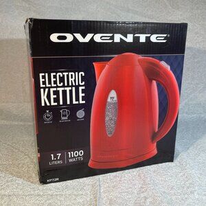 NOVENTE KP72R Fast-Boiling Electric Kettle 1.7L - Auto Shut-Off, BPA-Free. (135)